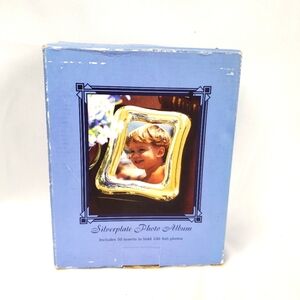 Vintage Heritage Mint LTD Silver-plated Photo Album NIB